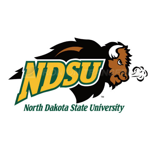 North Dakota State Bison Logo T-shirts Iron On Transfers N5606 - Click Image to Close